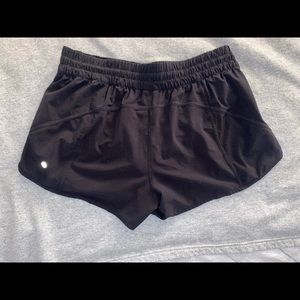 Black Lululemon Tracker Shorts